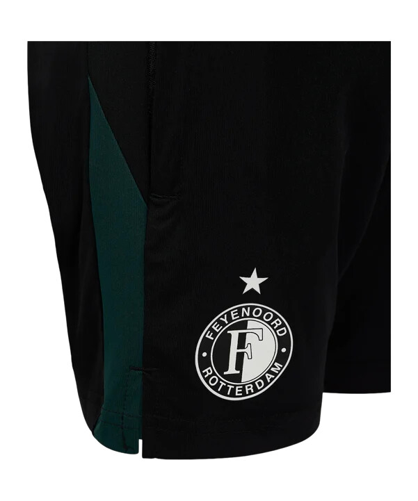 dětské kraťasy castore feyenoord rotterdam pro coaches černé f092