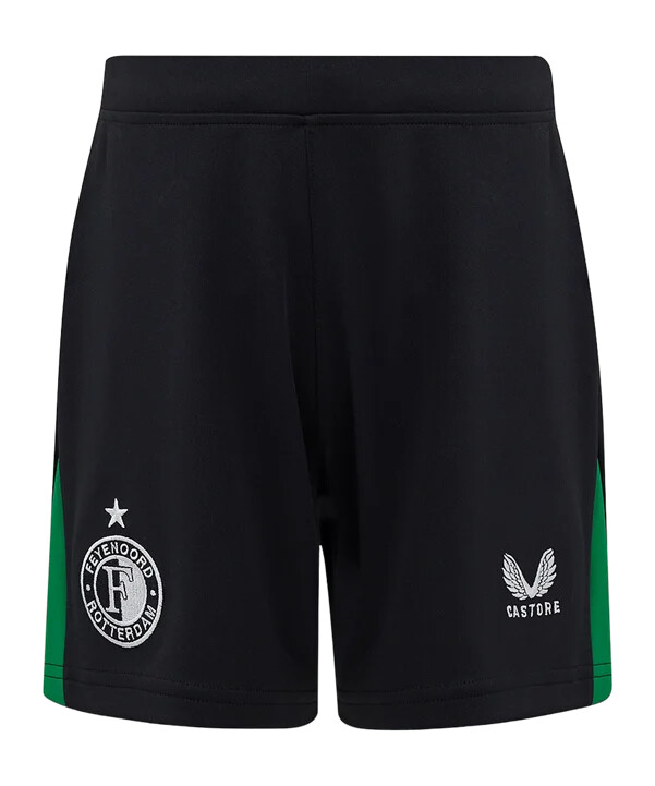 dětský dres castore feyenoord rotterdam venkovní 20242025 černý f010