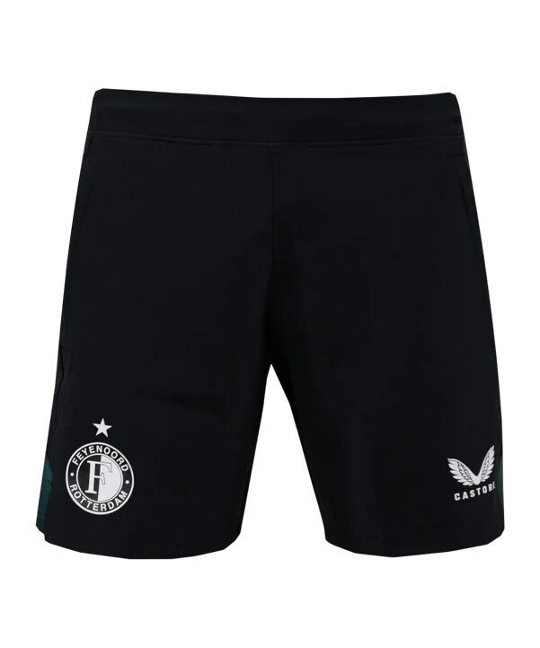 castore feyenoord rotterdam short black
