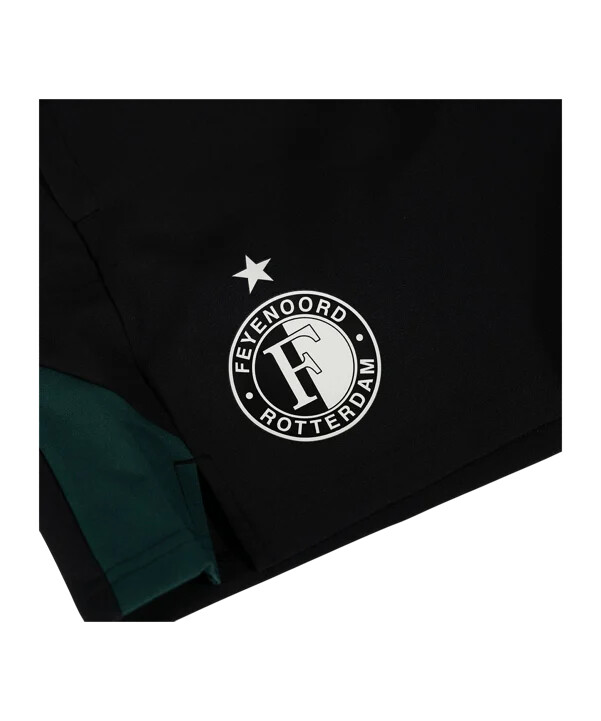 castore feyenoord rotterdam short black