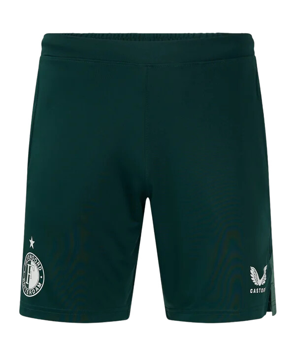 castore feyenoord rotterdam pro players short green f097