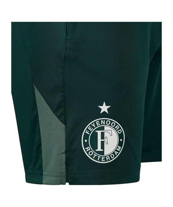 castore feyenoord rotterdam pro players short green f097