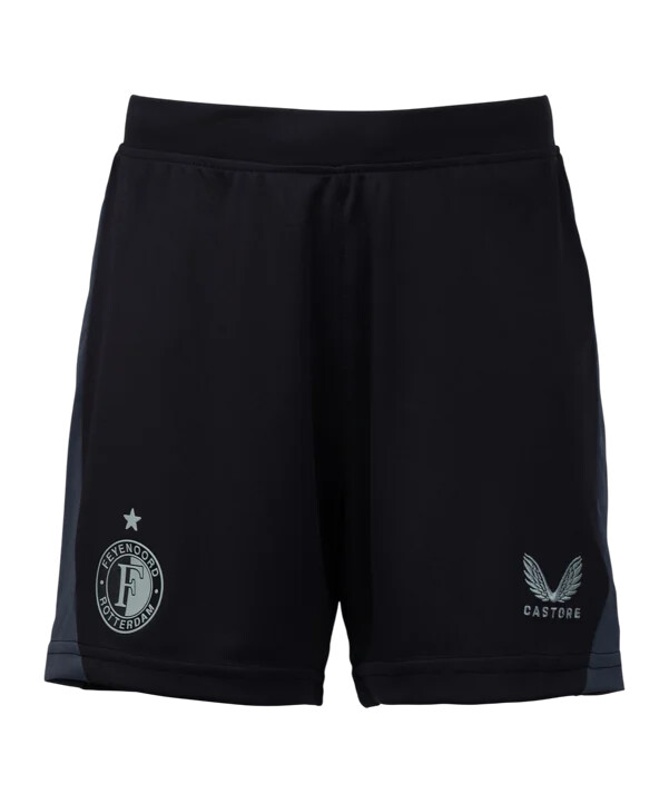 castore feyenoord rotterdam krátký venkovní zápas 20252026 Šedá f128