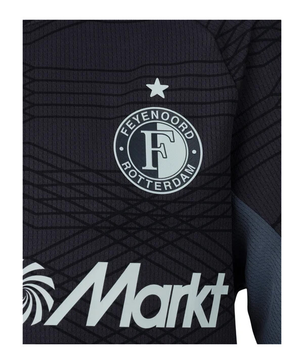 venkovní dres castore feyenoord rotterdam 20252026 šedý f128