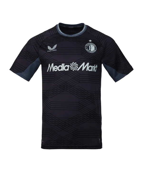 venkovní dres castore feyenoord rotterdam 20252026 šedý f128