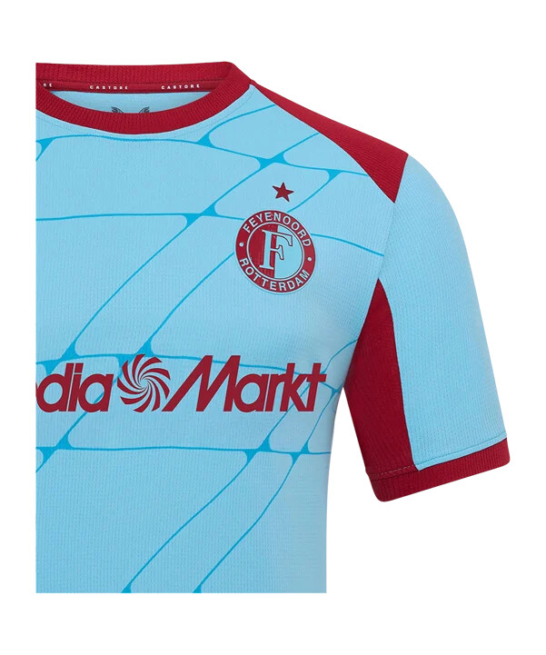 dres castore feyenoord rotterdam 3. ročník 20252026 modrý f035