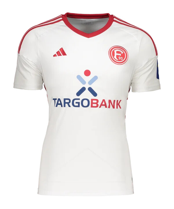 venkovní dres adidas fortuna düsseldorf 20232024 bílý