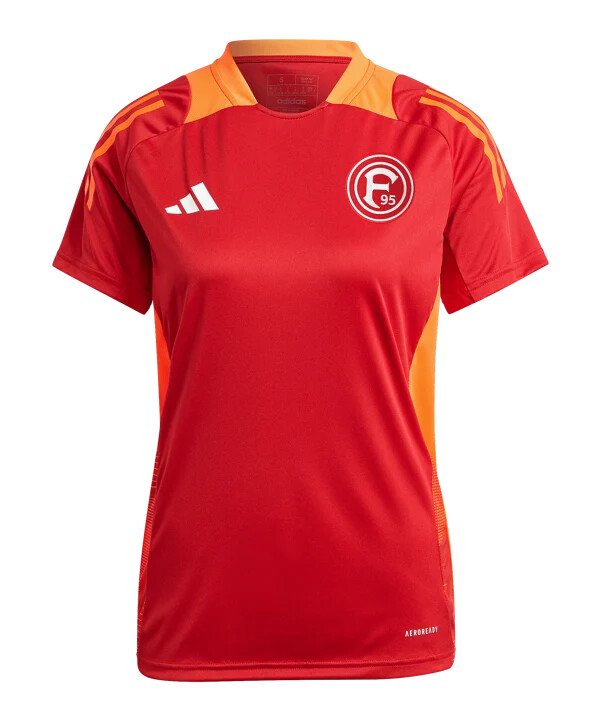 dámský tréninkový dres adidas fortuna düsseldorf červený