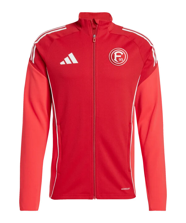 tréninková bunda adidas fortuna düsseldorf červená