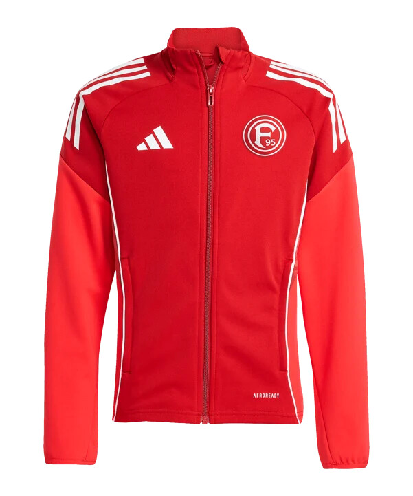 dětská tréninková bunda adidas fortuna düsseldorf červená