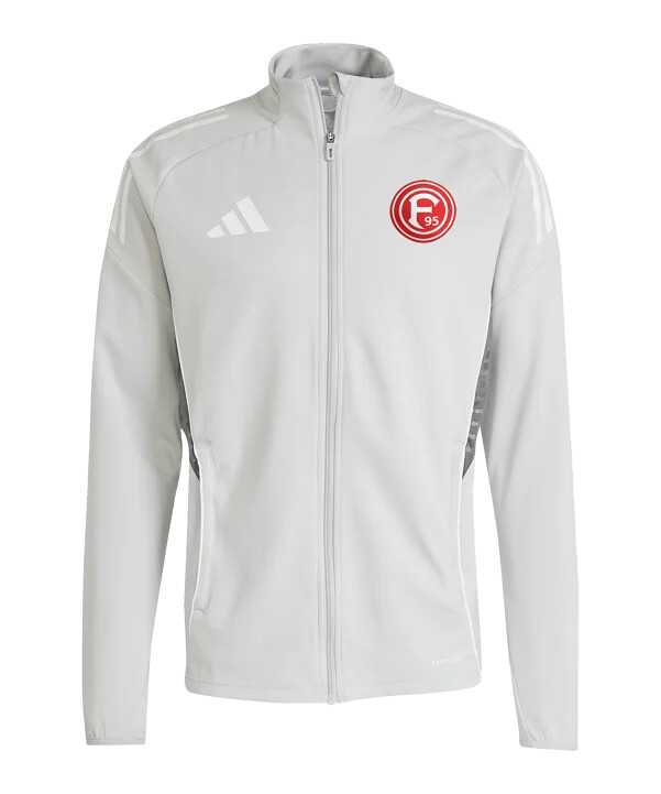 tréninková bunda adidas fortuna düsseldorf šedá