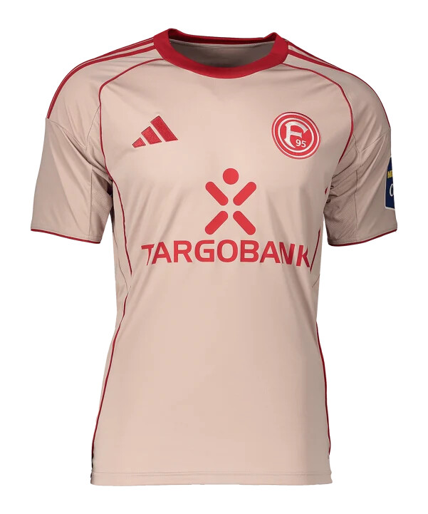adidas fortuna düsseldorf 3rd jersey 20252026 béžová