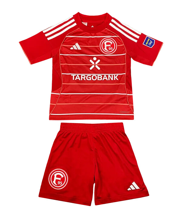 dětský domácí dres adidas fortuna düsseldorf 20252026 červený