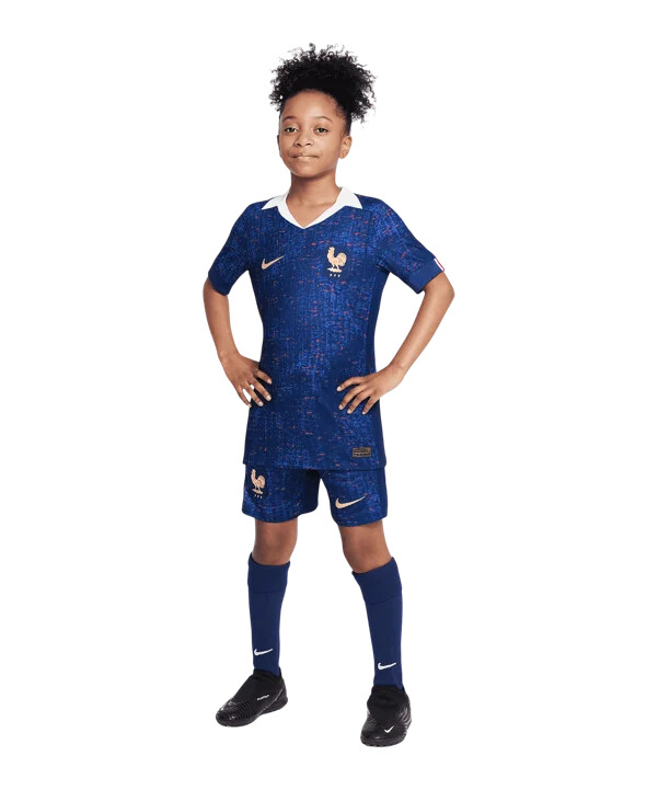 dětské kraťasy nike france home 2025 blue f492