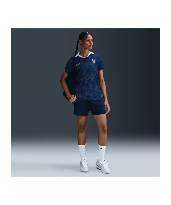 dámský domácí dres nike france 2025 modrý f492