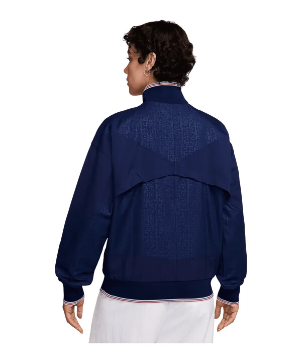 dámská bunda nike france strike anthem modrá f492
