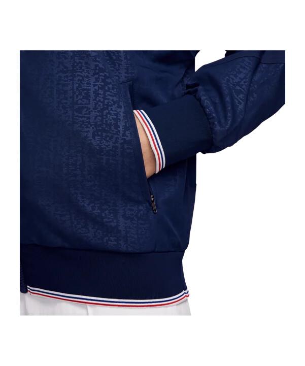 dámská bunda nike france strike anthem modrá f492