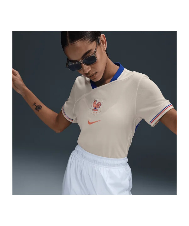 dámský venkovní dres nike france 2025 béžový f110