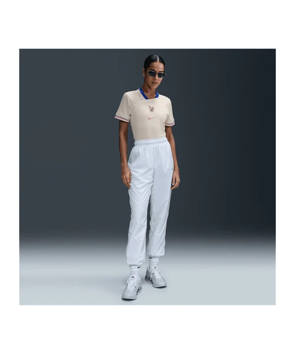 dámský venkovní dres nike france 2025 béžový f110