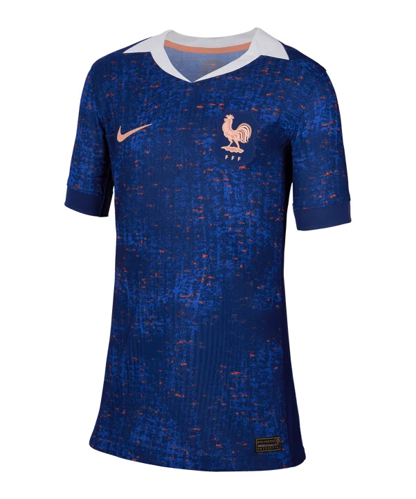 dětský domácí dres nike france 2025 modrý f492
