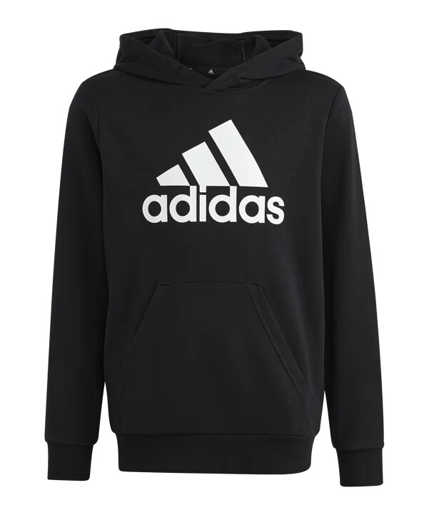 dětská mikina s kapucí adidas hamburger sv big logo černá