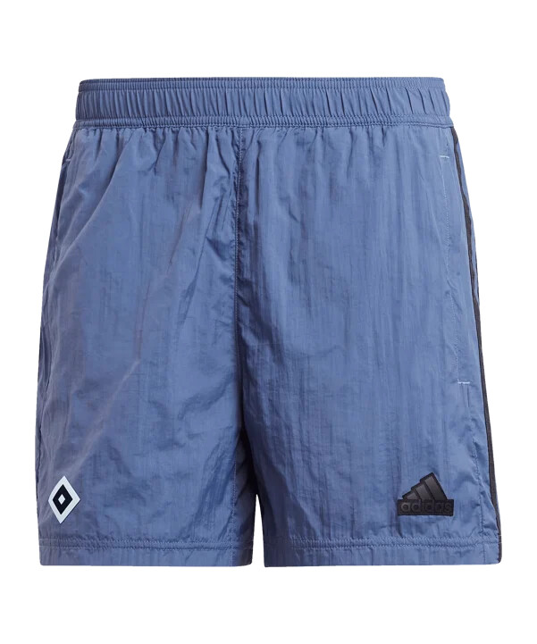 adidas hamburger sv retro short modré