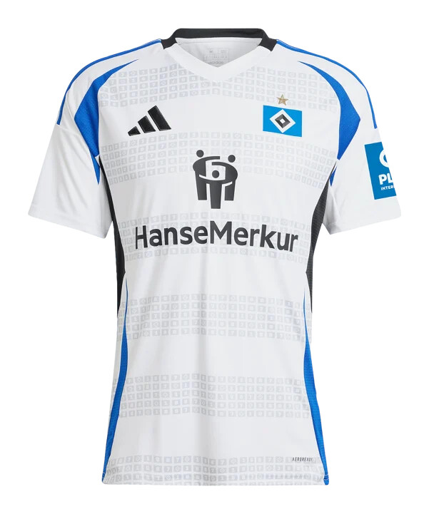 dámský domácí dres adidas hamburger sv 20242025 bílý