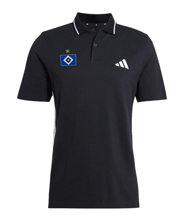 adidas hamburger sv polo černé