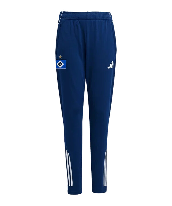 dětské tréninkové kalhoty adidas hamburger sv modré