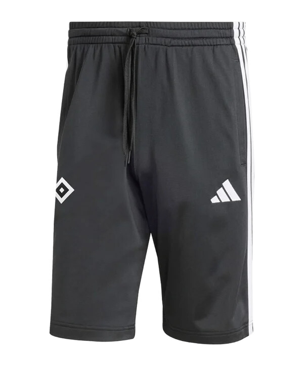 adidas hamburger sv kraťasy černé