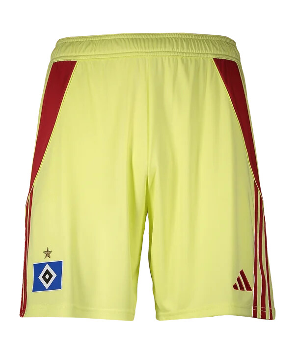 dětské brankářské kraťasy adidas hamburger sv 20252026 žluté