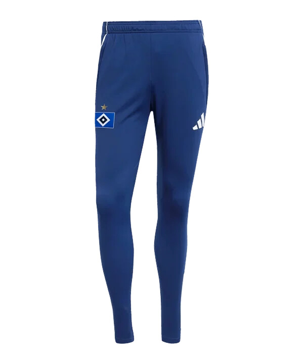 modré tréninkové kalhoty adidas hamburger sv