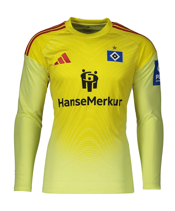 brankářský dres adidas hamburg sv 20252026 žlutý