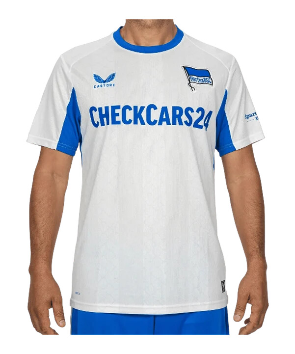 venkovní dres castore hertha bsc berlín 20252026 bílý f003
