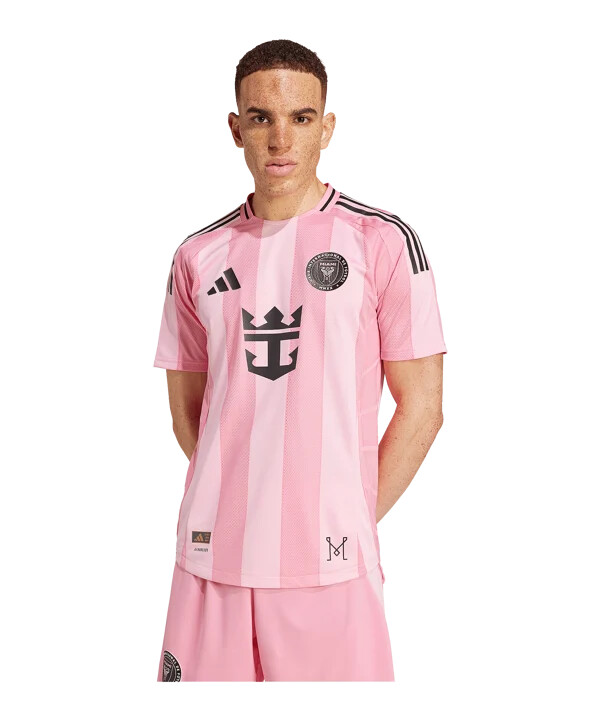 adidas inter miami autentický domácí dres 2025 messi růžový