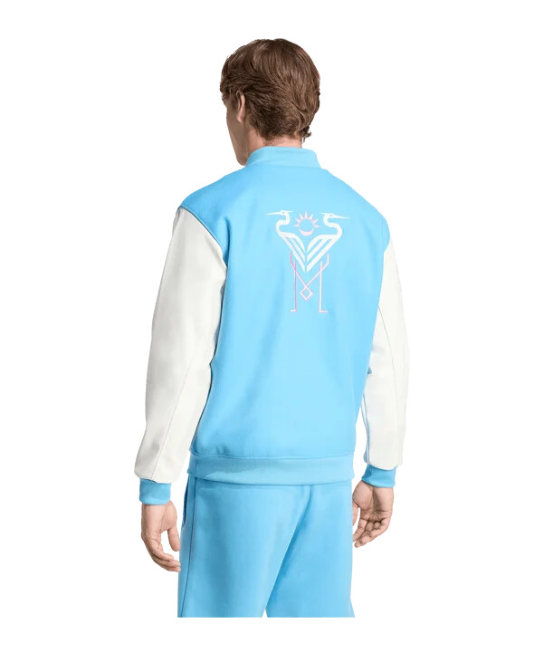 bunda adidas inter miami anthem modrá