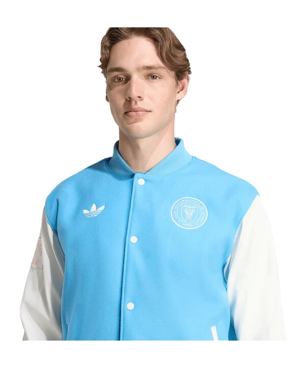 bunda adidas inter miami anthem modrá