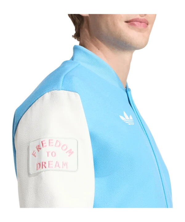 bunda adidas inter miami anthem modrá