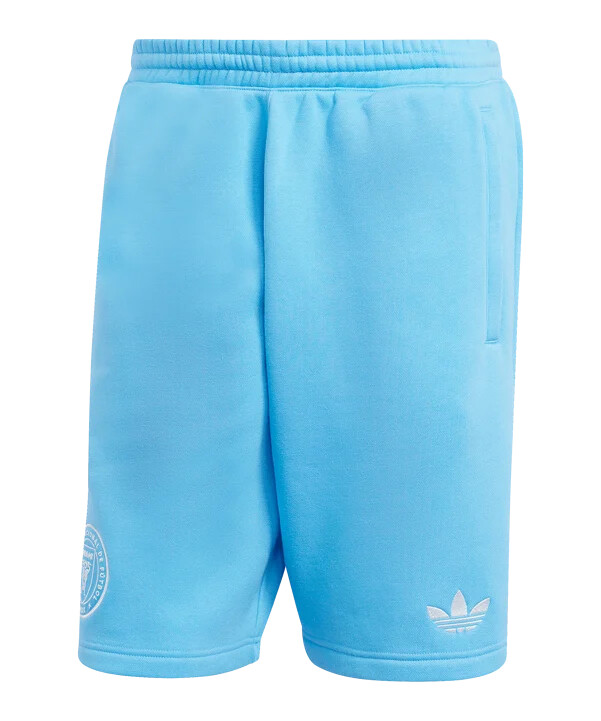 cestovní kraťasy adidas inter miami modré