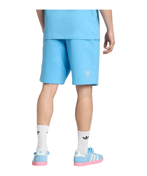 cestovní kraťasy adidas inter miami modré