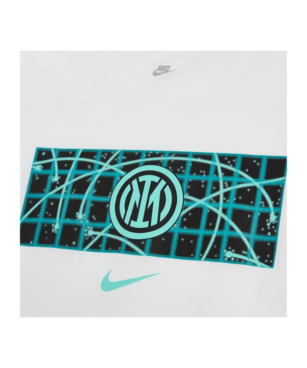 tričko nike inter milán s grafikou bílé f100