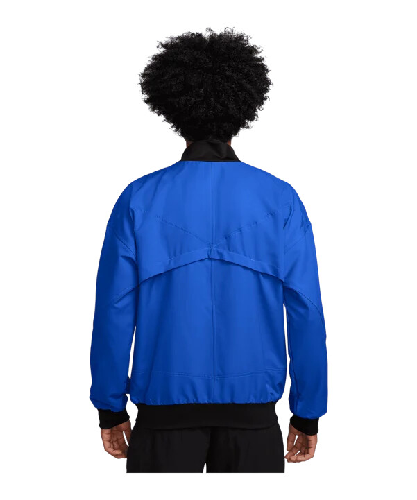 bunda nike inter milán strike anthem modrá f438