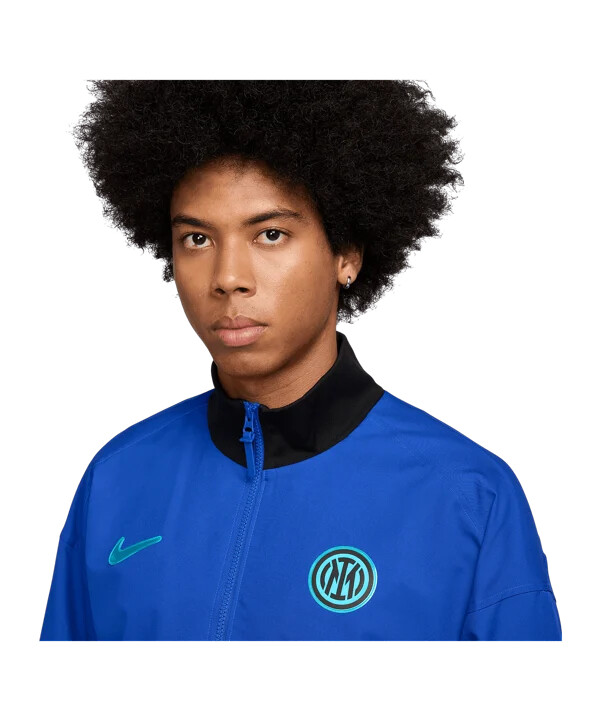 bunda nike inter milán strike anthem modrá f438