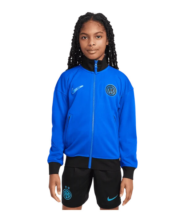 dětská bunda nike inter milan academy pro anthem modrá f438