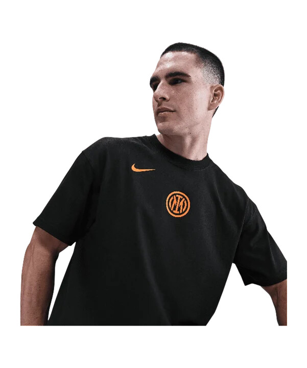 tričko nike inter milán t90 remix černé f010