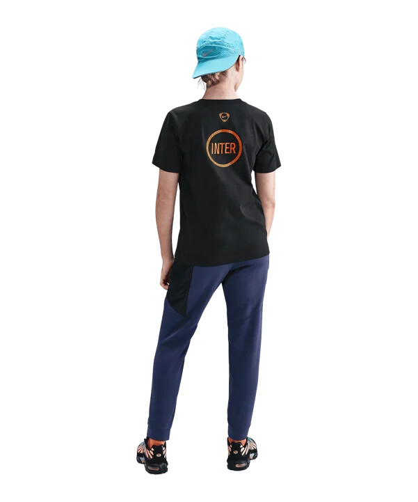 dětské tričko nike inter milán t90 remix černé f010