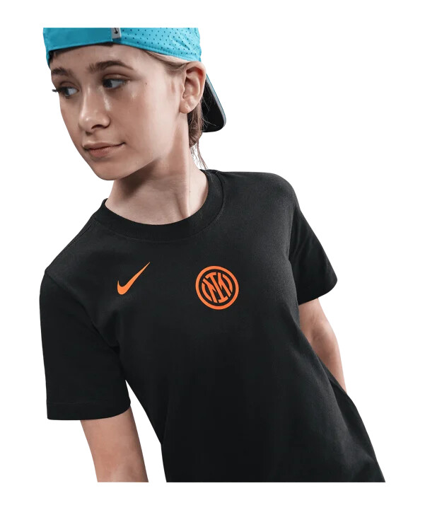 dětské tričko nike inter milán t90 remix černé f010