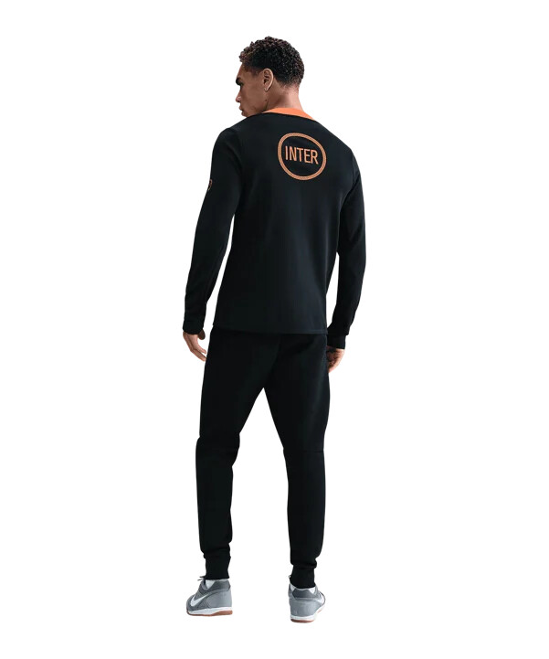 mikina nike inter milán academy pro černá f010
