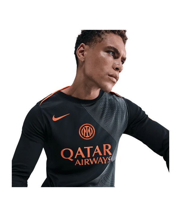 mikina nike inter milán academy pro černá f010