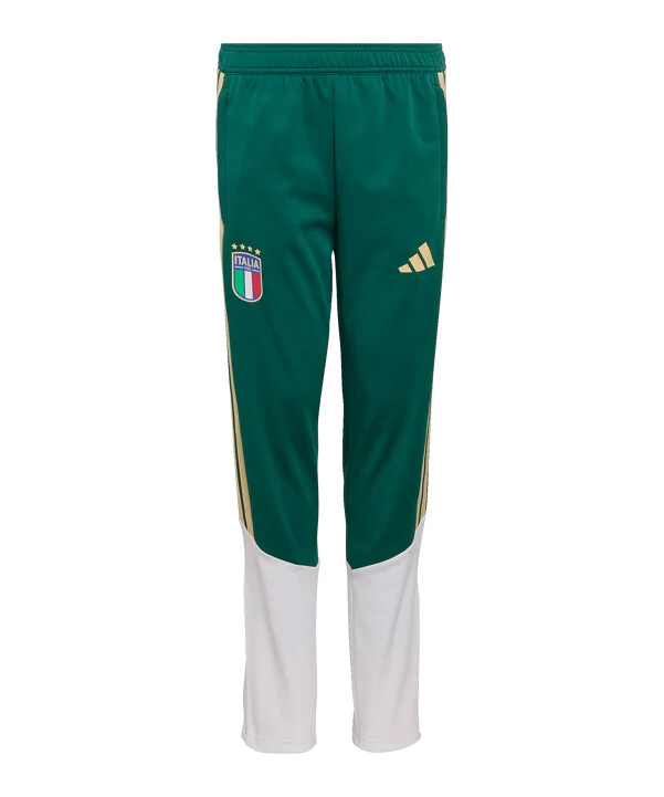 dětské tréninkové kalhoty adidas italy tiro zelené